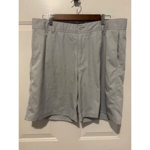 Columbia Shorts Mens Regular Fit Freezer Coil Size 38/48 Gray Lightweight Active